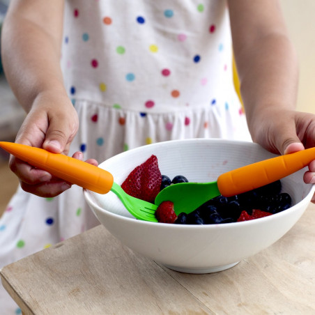 Couverts carottes pour enfant