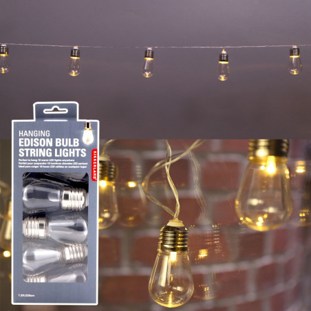 Guirlande 10 ampoules Edison - mycrazystuff