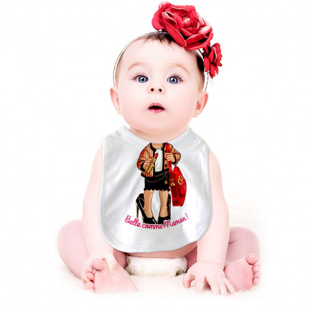 Bavoir Belle comme Maman