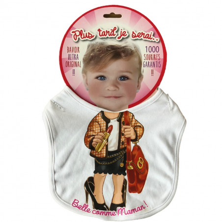 Bavoir Belle comme Maman