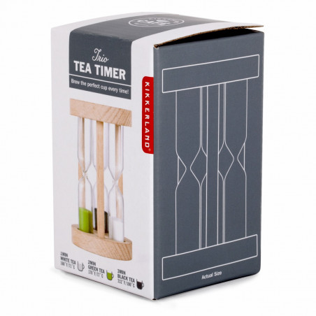 Sabliers 3 temps pour le thé