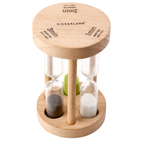 Sabliers 3 temps pour le thé