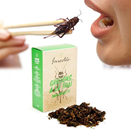 Grillons à la thaï