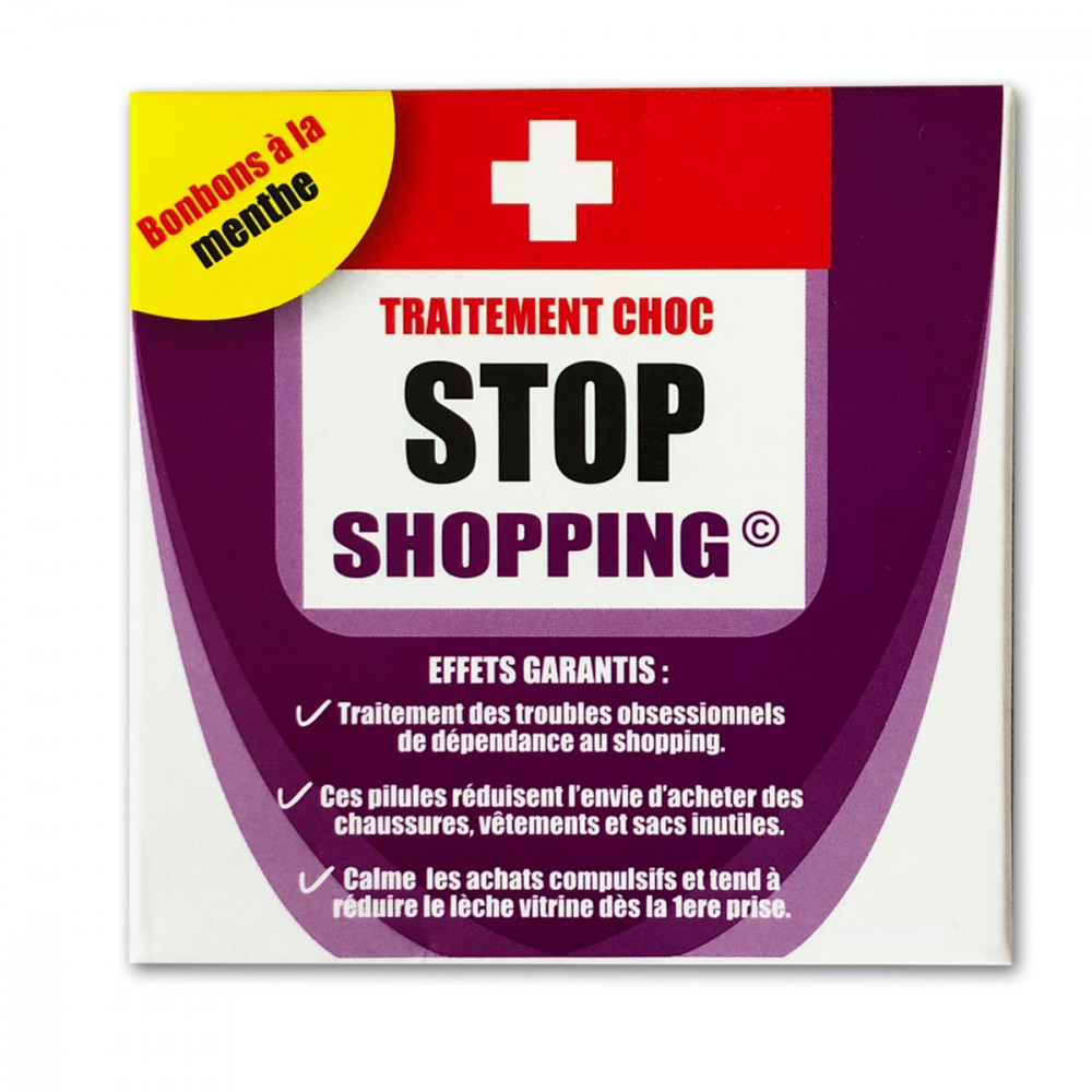 Médicament Stop shopping