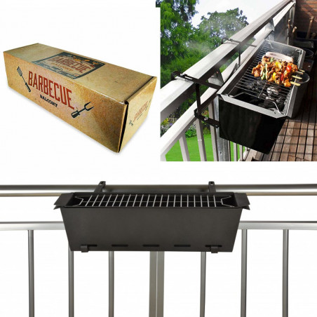 Barbecue jardinière de balcon
