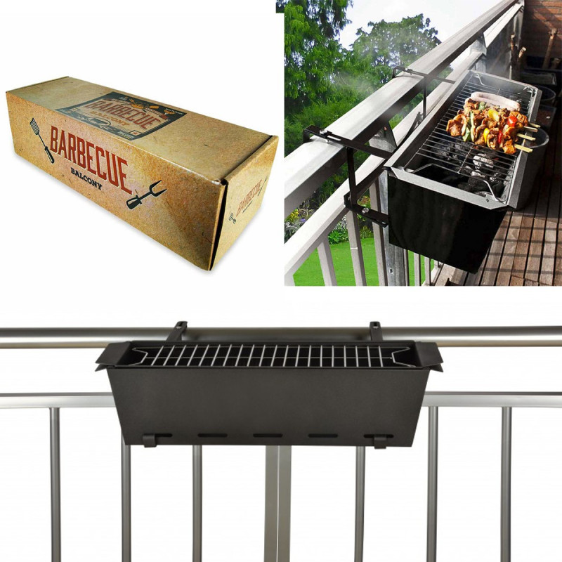 Barbecue jardinière de balcon
