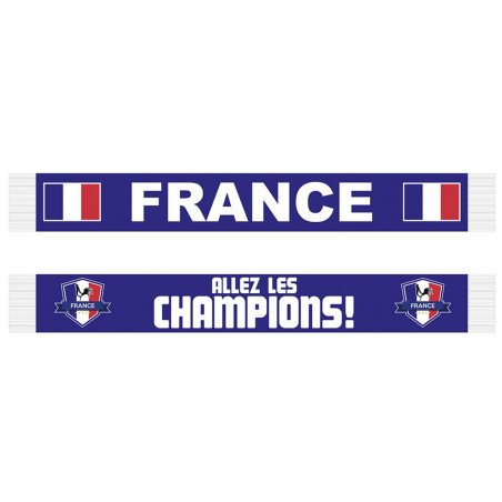 Lot de 2 écharpes de supporter France