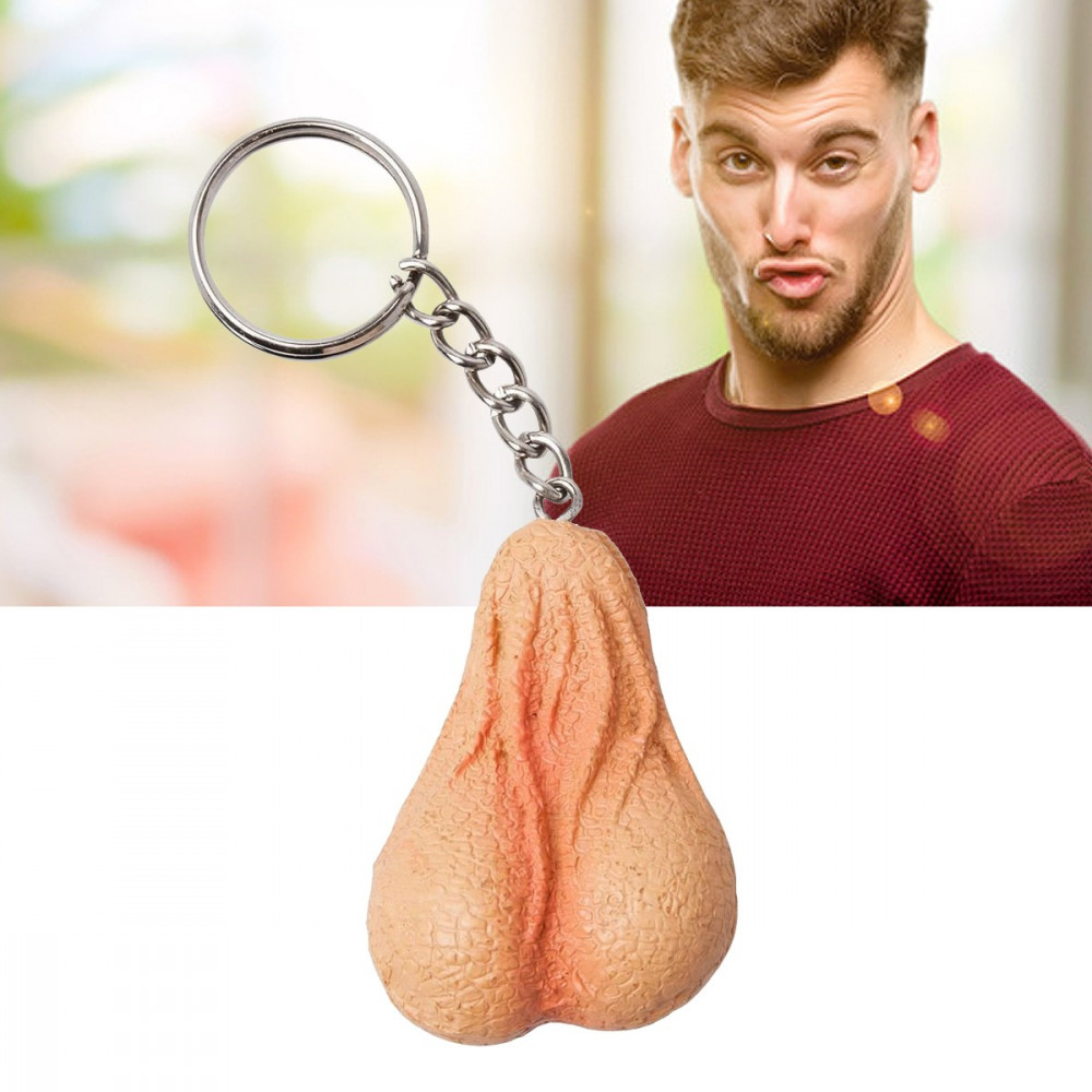 Porte-Clés Testicules – Porte-Clés Humoristique - Mycrazystuff
