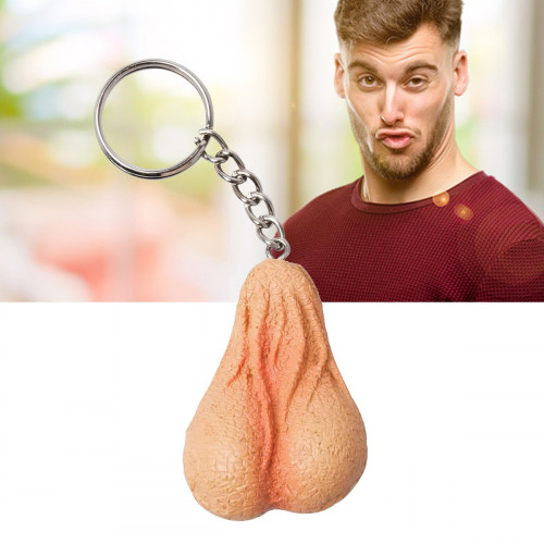 Porte-Clés Testicules – Porte-Clés Humoristique - Mycrazystuff