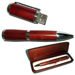 Vente Stylo Clé USB bois 512 mo