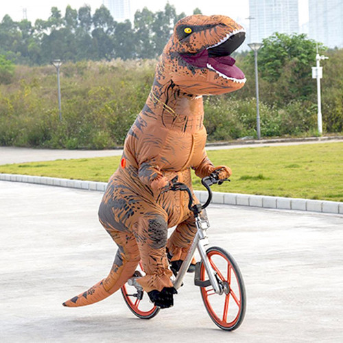 T-Rex costume gonflable dinosaure