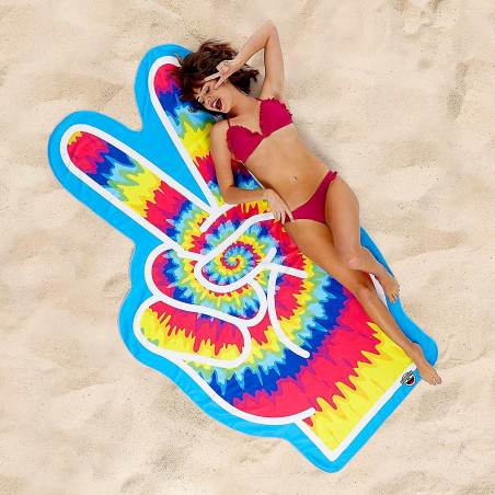 Serviette de plage géante Peace