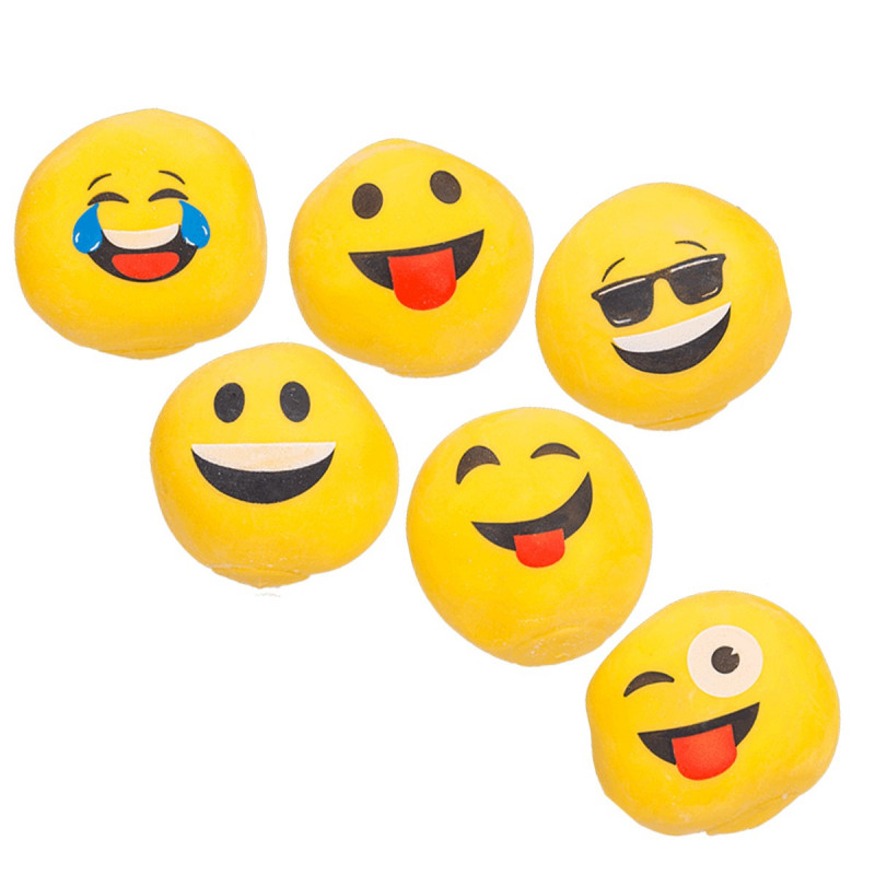Balle en peluche Emoji Anti-Stress