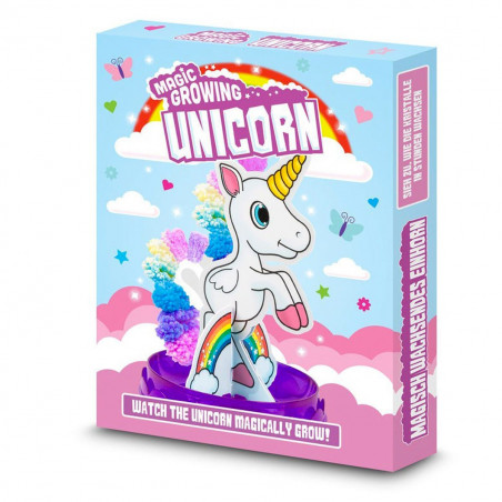 Licorne magique à cristaux