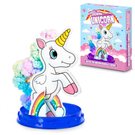 Licorne magique à cristaux