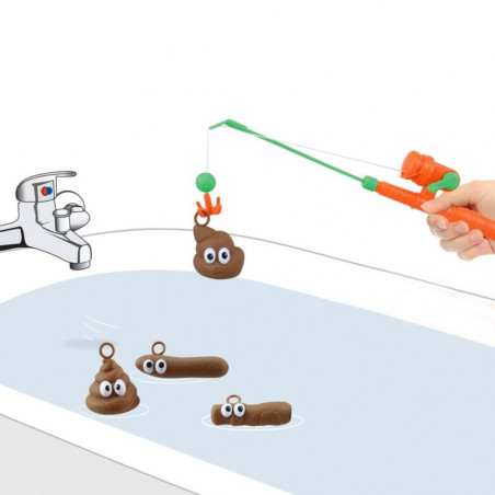 Jeu de pêche aux crottes