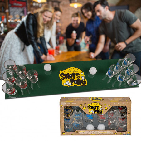 Jeu à boire Shots Pong