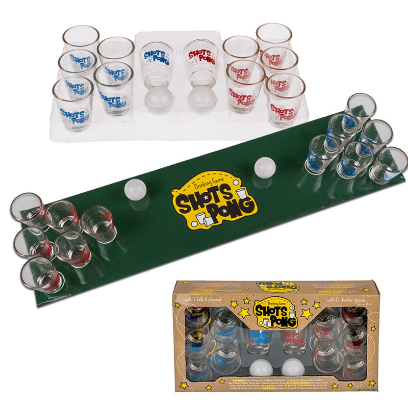 Jeu à boire Shots Pong