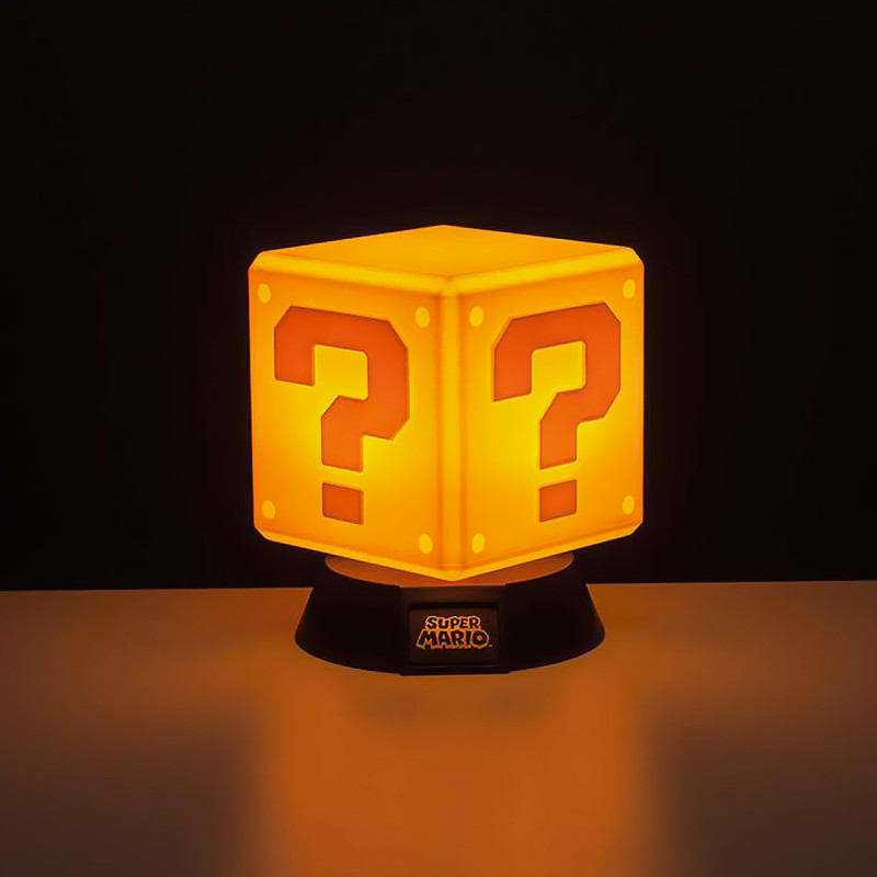 Lampe Question block Super Mario