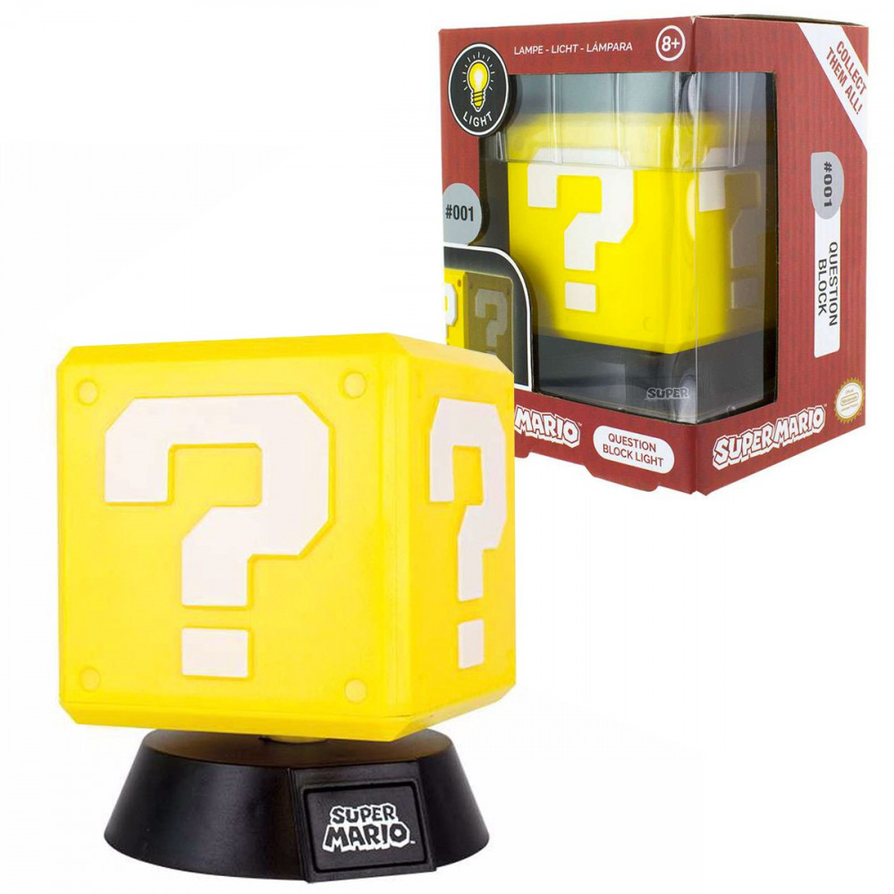 Lampe Question block Super Mario