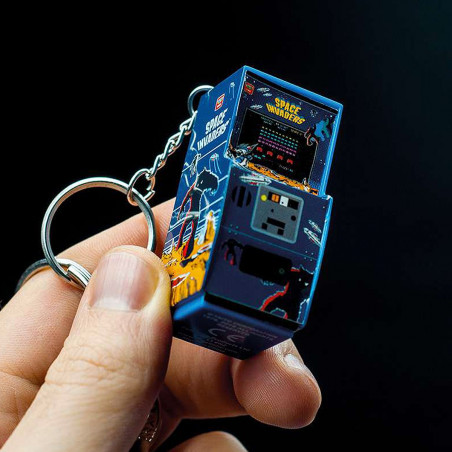 Porte-clés Space Invaders borne arcade