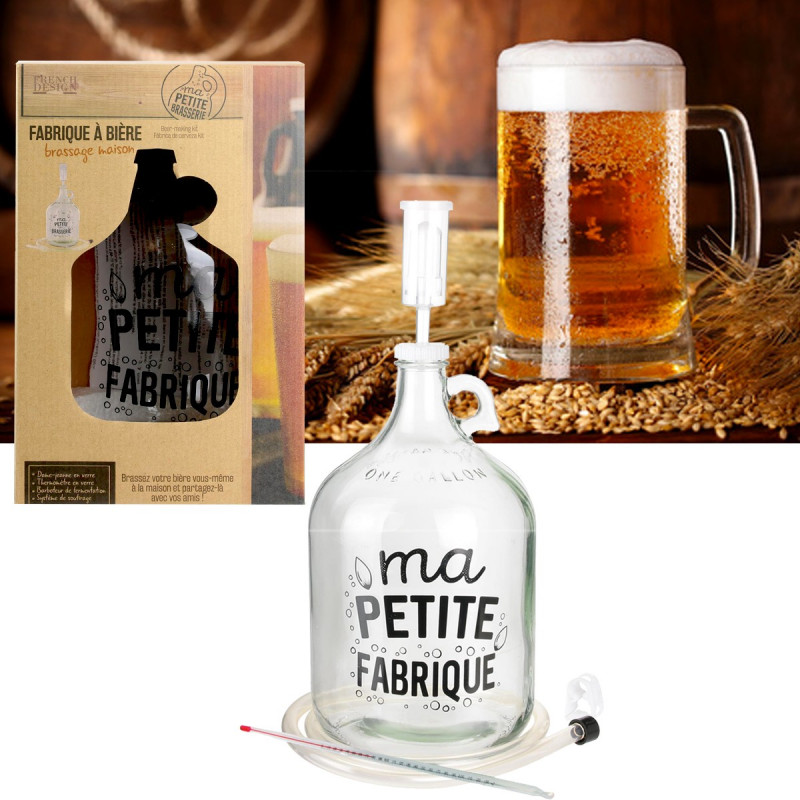 Chope en verre à bière personnalisable - Motif Parrain (boîte cadeau en  carton)[L1867] - Cdiscount Maison