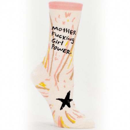Chaussettes mother fucking girl power