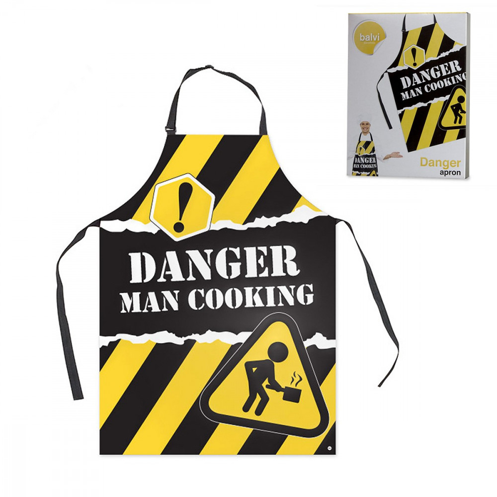 Tablier danger man cooking