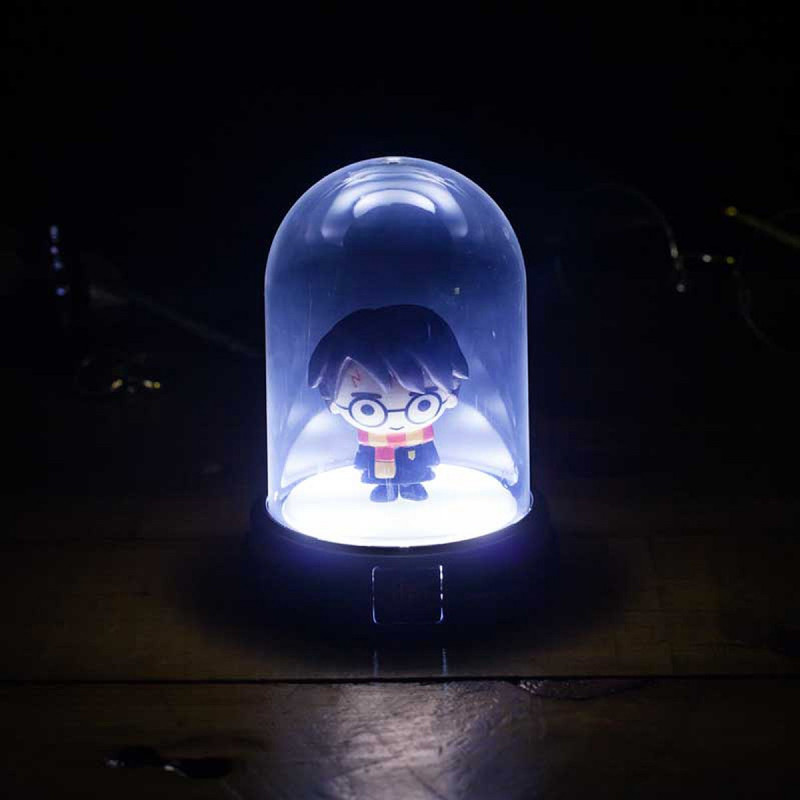 Mini lampe sous cloche Harry Potter