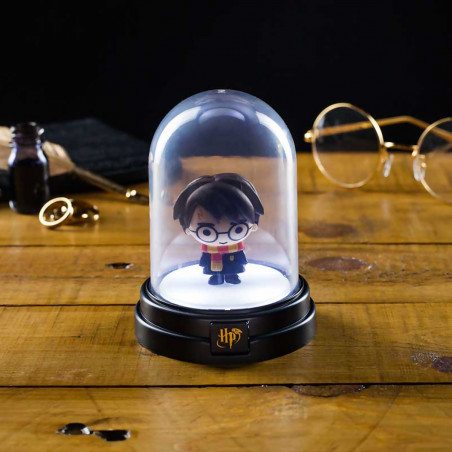Mini lampe sous cloche Harry Potter