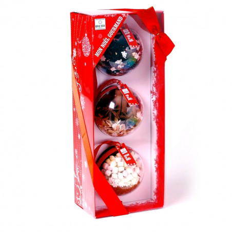 Coffret 3 boules gourmandes