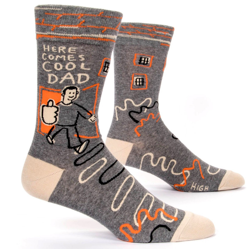 Chaussettes Here comes cool dad