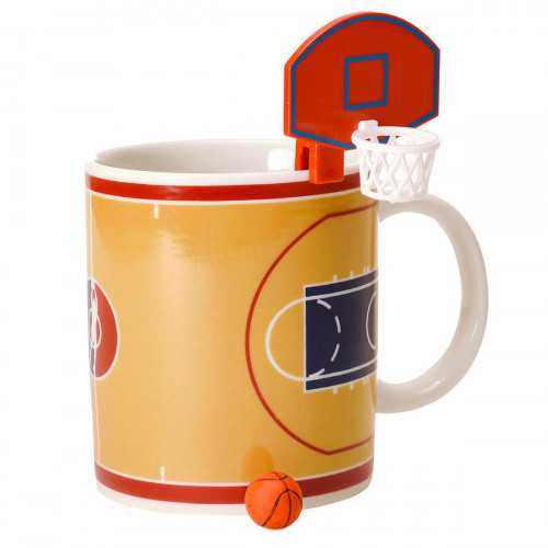 Mug Basketball – Tasse avec Panier et Mini Ballon - Mycrazystuff