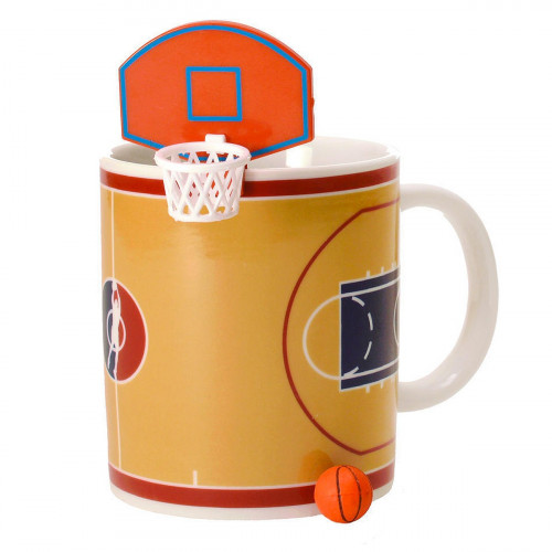 Mug Basketball – Tasse avec Panier et Mini Ballon - Mycrazystuff
