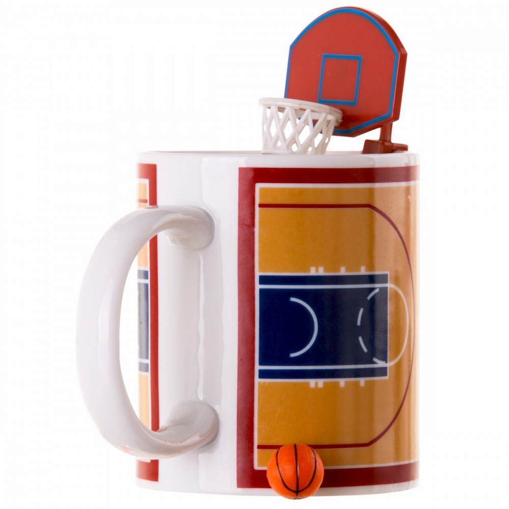 Mug Basketball – Tasse avec Panier et Mini Ballon - Mycrazystuff