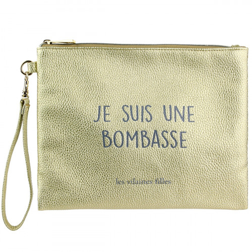 Sac pochette Je suis une bombasse