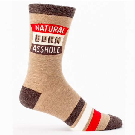 Chaussettes Natural born asshole