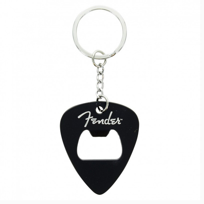 Porte-clés médiator décapsuleur Fender