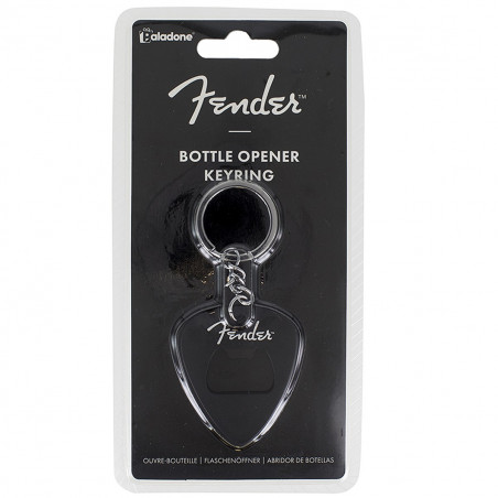 Porte-clés médiator décapsuleur Fender