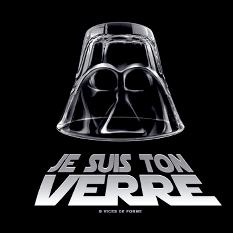 T-shirt humoristique Je suis ton verre taille L