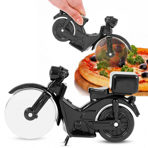 Roulette à pizza moto