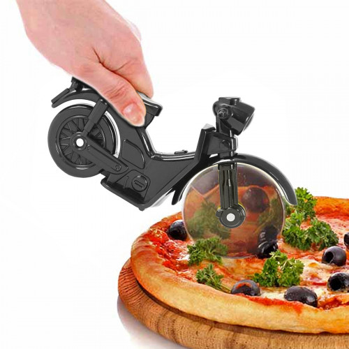 Roulette à pizza moto