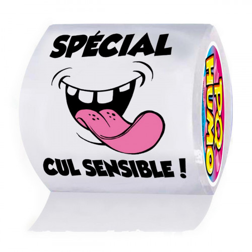 Papier toilette spécial cul sensible