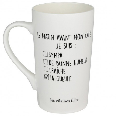 Mug haut Le matin...