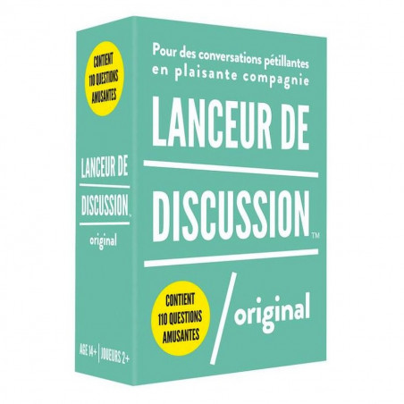 Jeu Lanceur de Discussion, Original