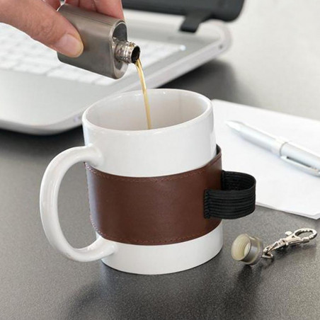 Mug flasque intégrée