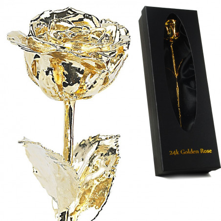 Rose éternelle or 24 carats