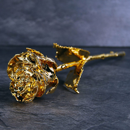 Rose éternelle or 24 carats