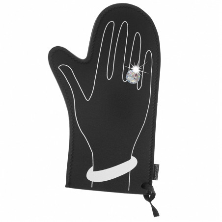 Gant manique diamant