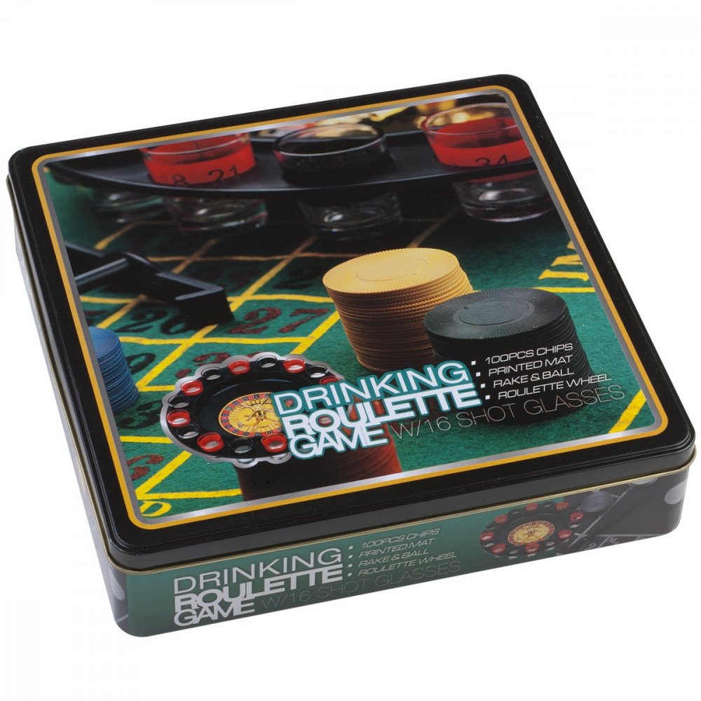 Roulette à Boire Relaxdays - Jeu D'ambiance Pour Soirées Et Fêtes Entre Amis - Aléatoire Et Fun
